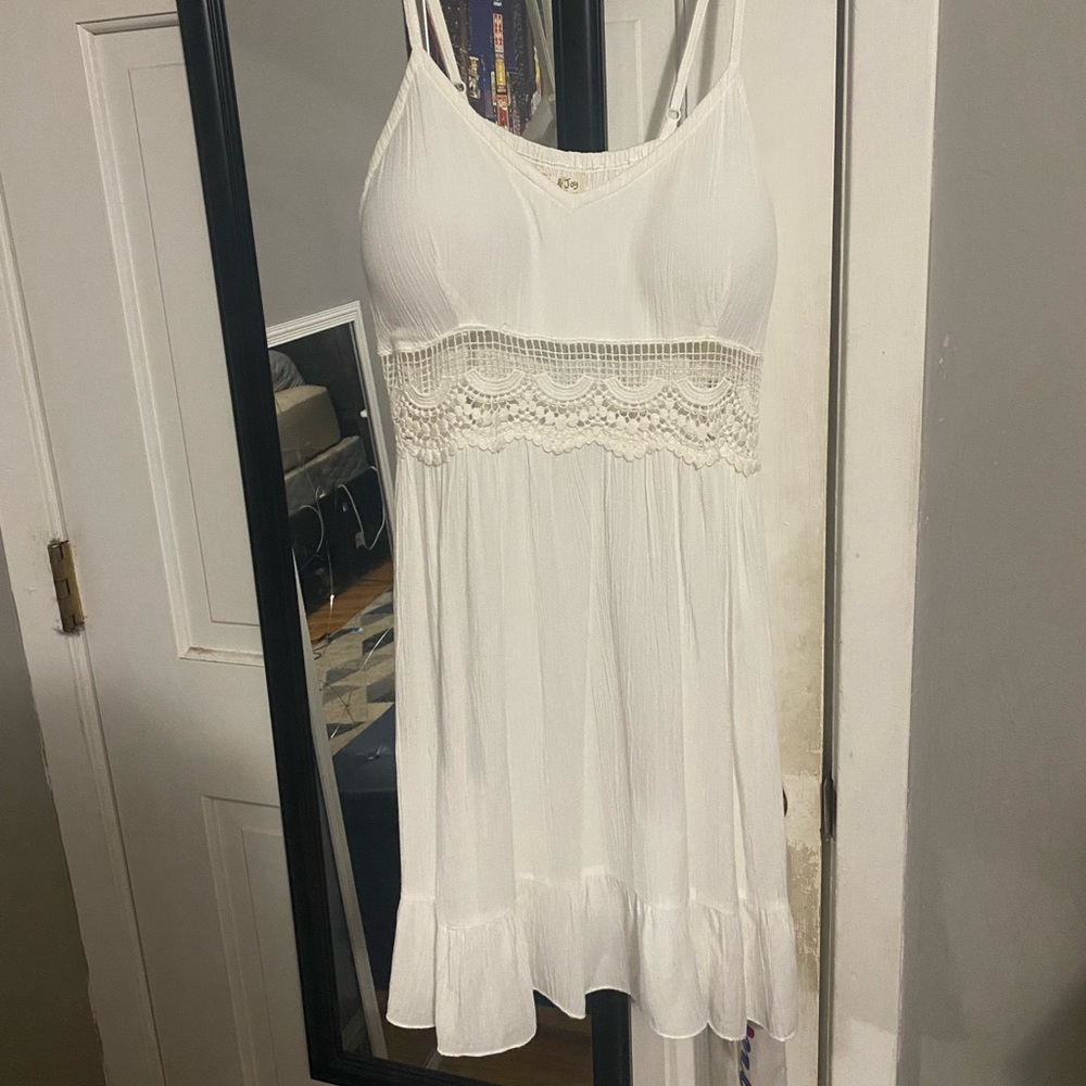 Jolie and joy white dress